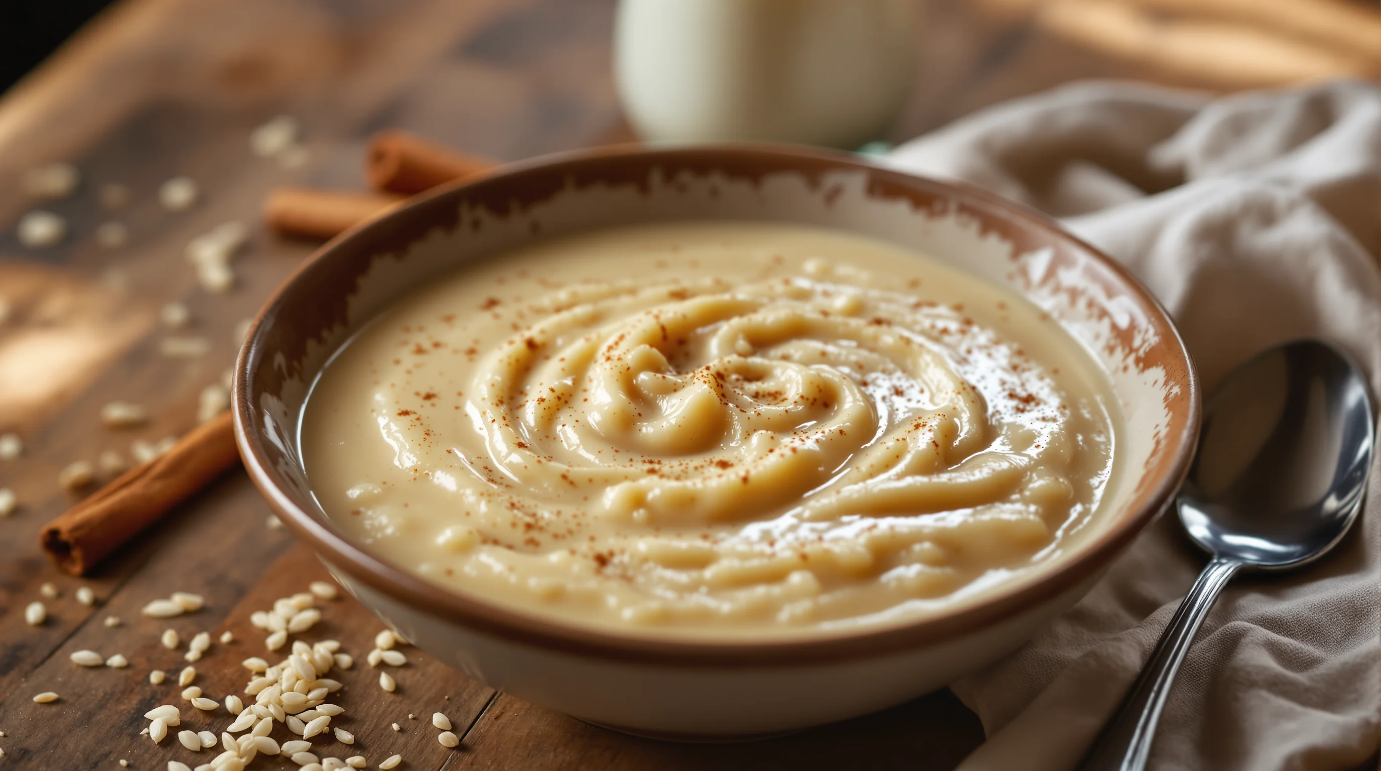 Arroz con leche: el método tradicional para lograr una textura cremosa