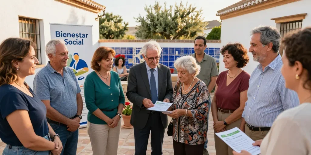 Auge del bienestar social en Andalucía