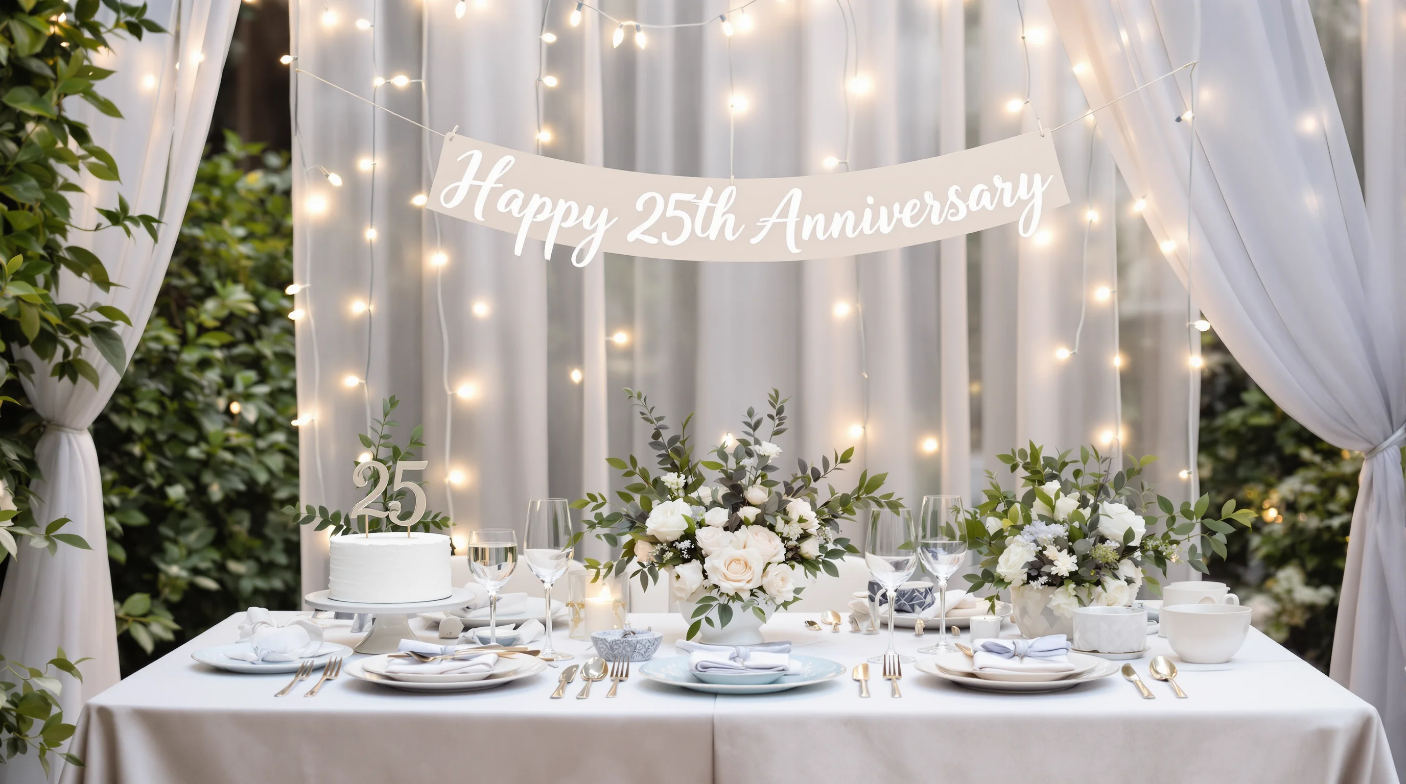 Bodas de plata: las mejores ideas para celebrar un aniversario inolvidable