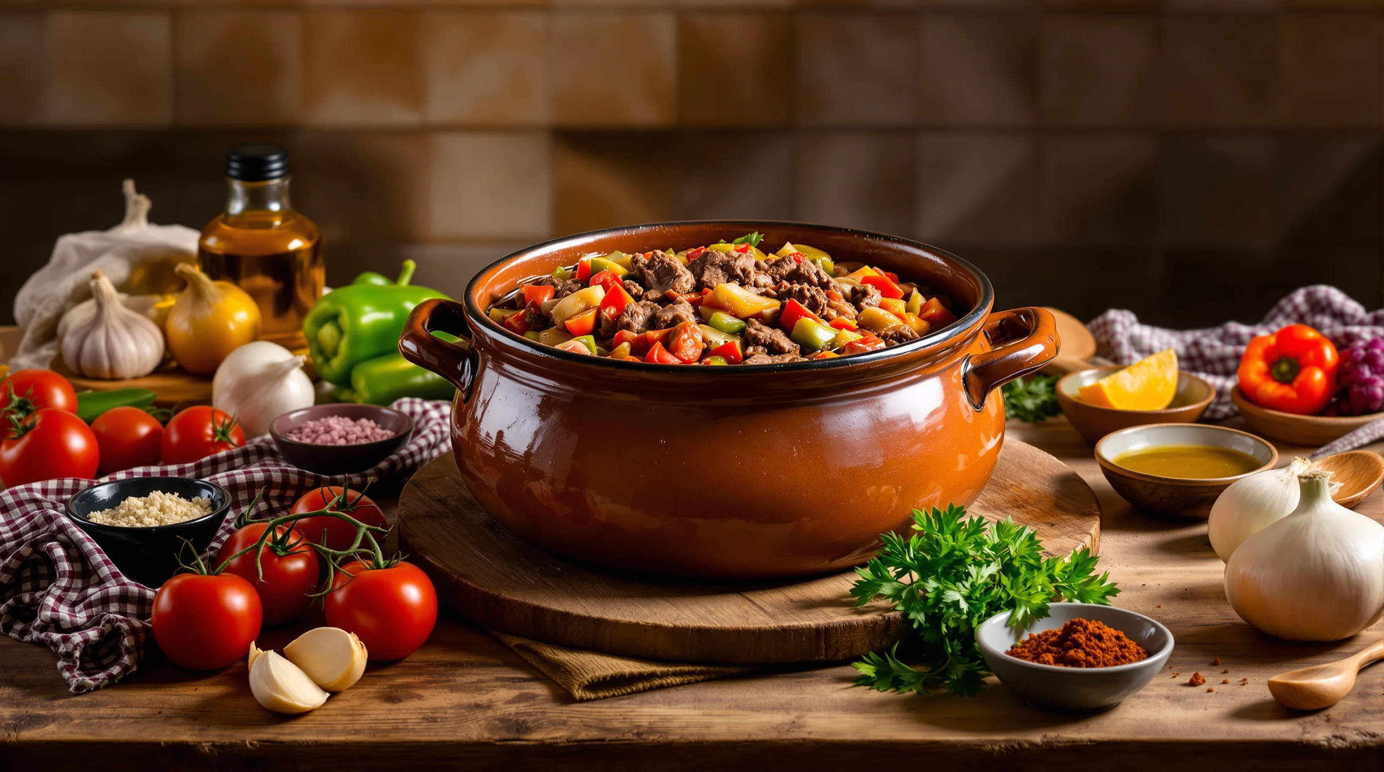 Carne y tomate: el método tradicional para un guiso andaluz perfecto