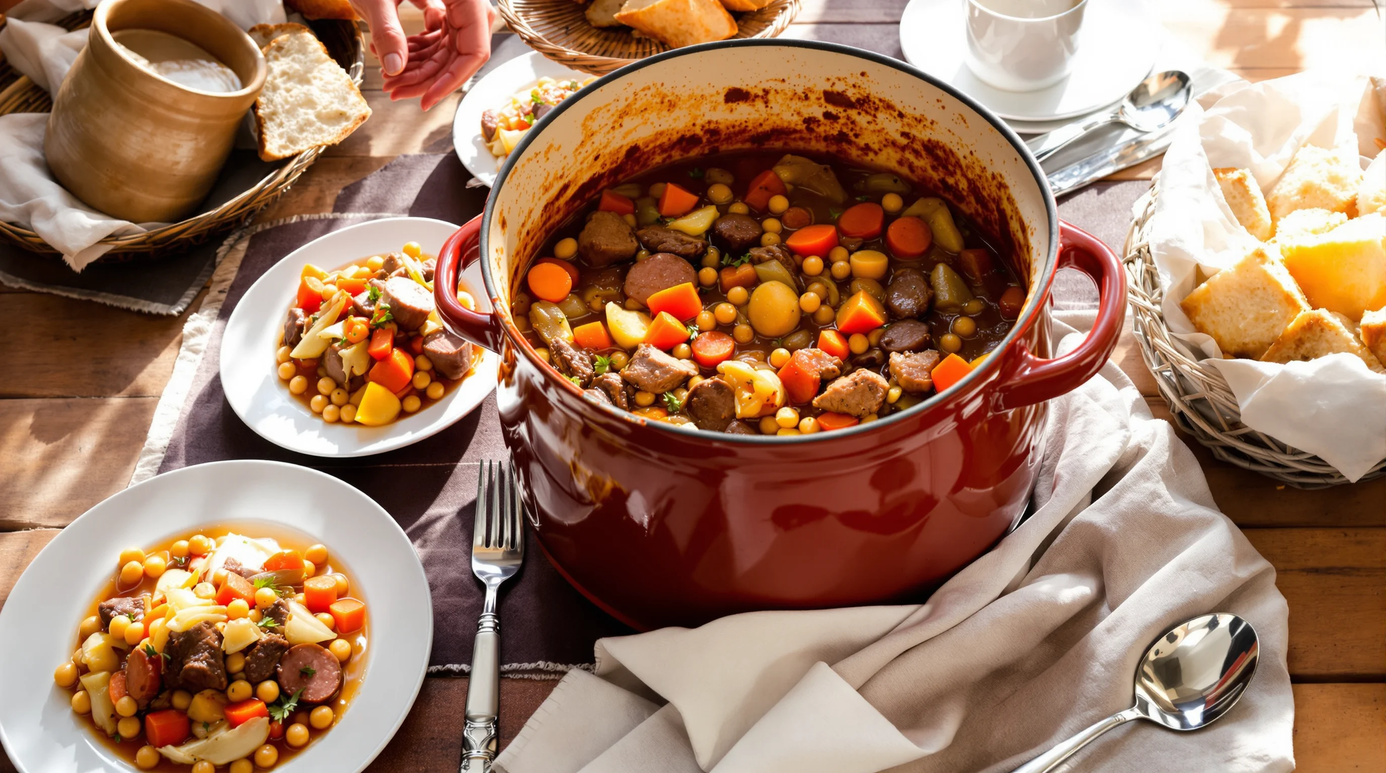 Cocido madrileño: el método tradicional paso a paso para un plato auténtico