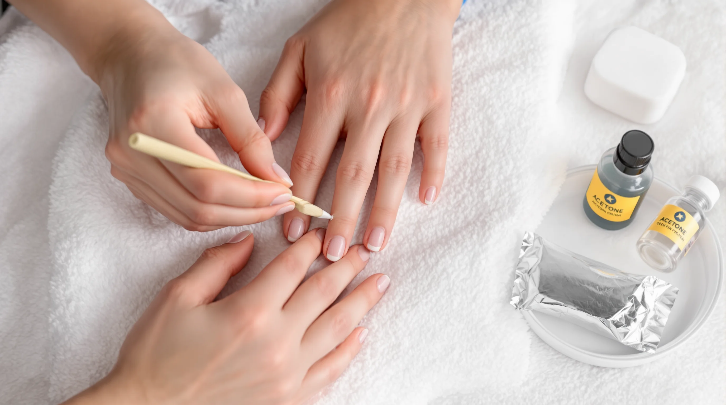 Como quitar uñas de gel en casa: el método seguro para proteger tus uñas