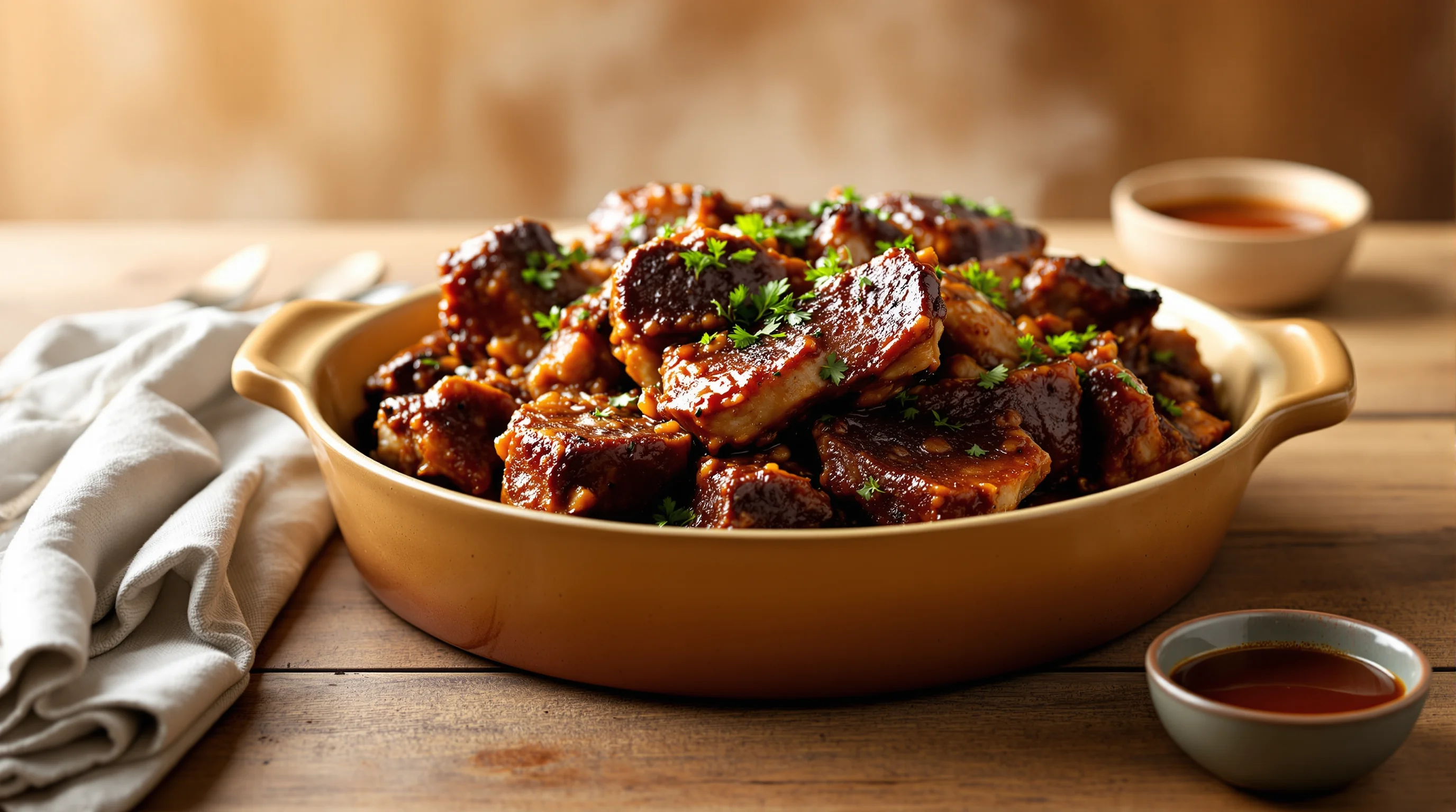 Costillas de cerdo guisadas: el método casero para un plato jugoso y tierno