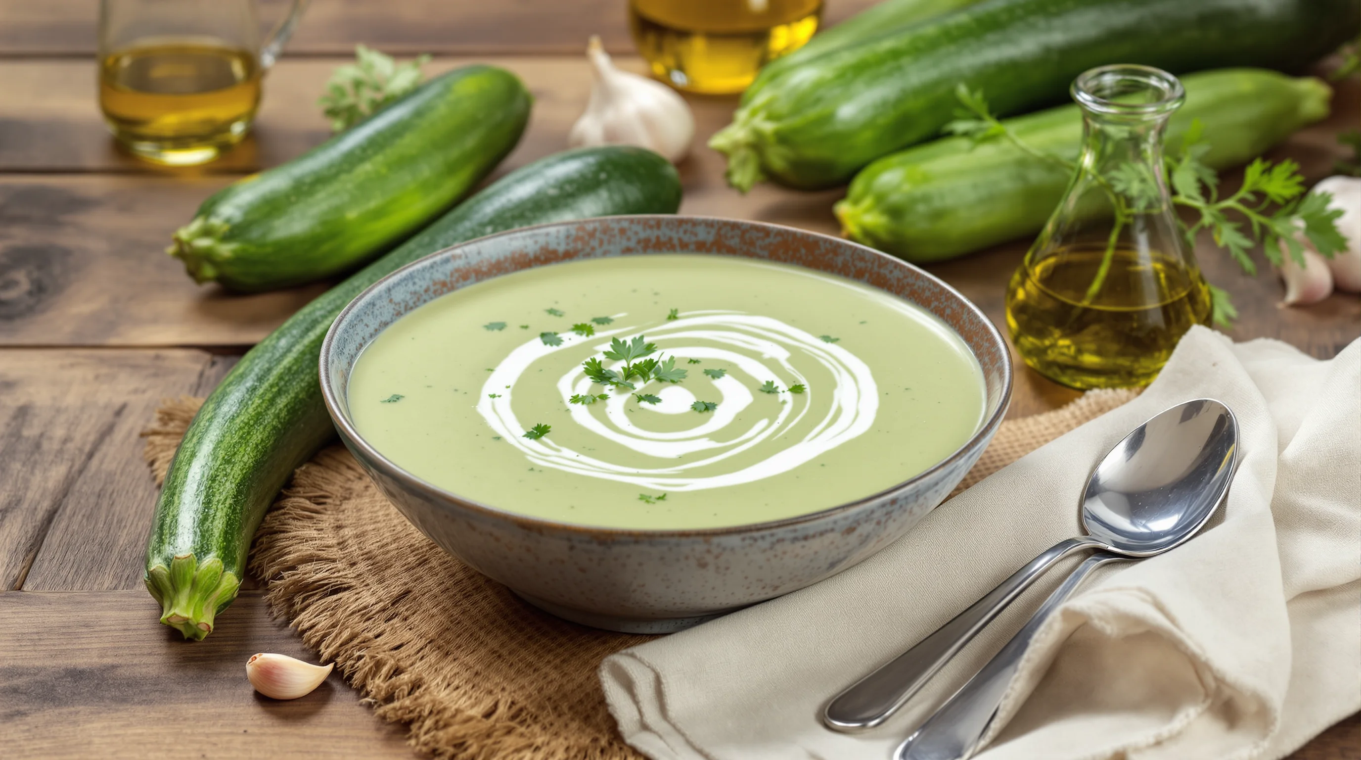 Crema de calabacín: el método sencillo para una receta saludable y ligera