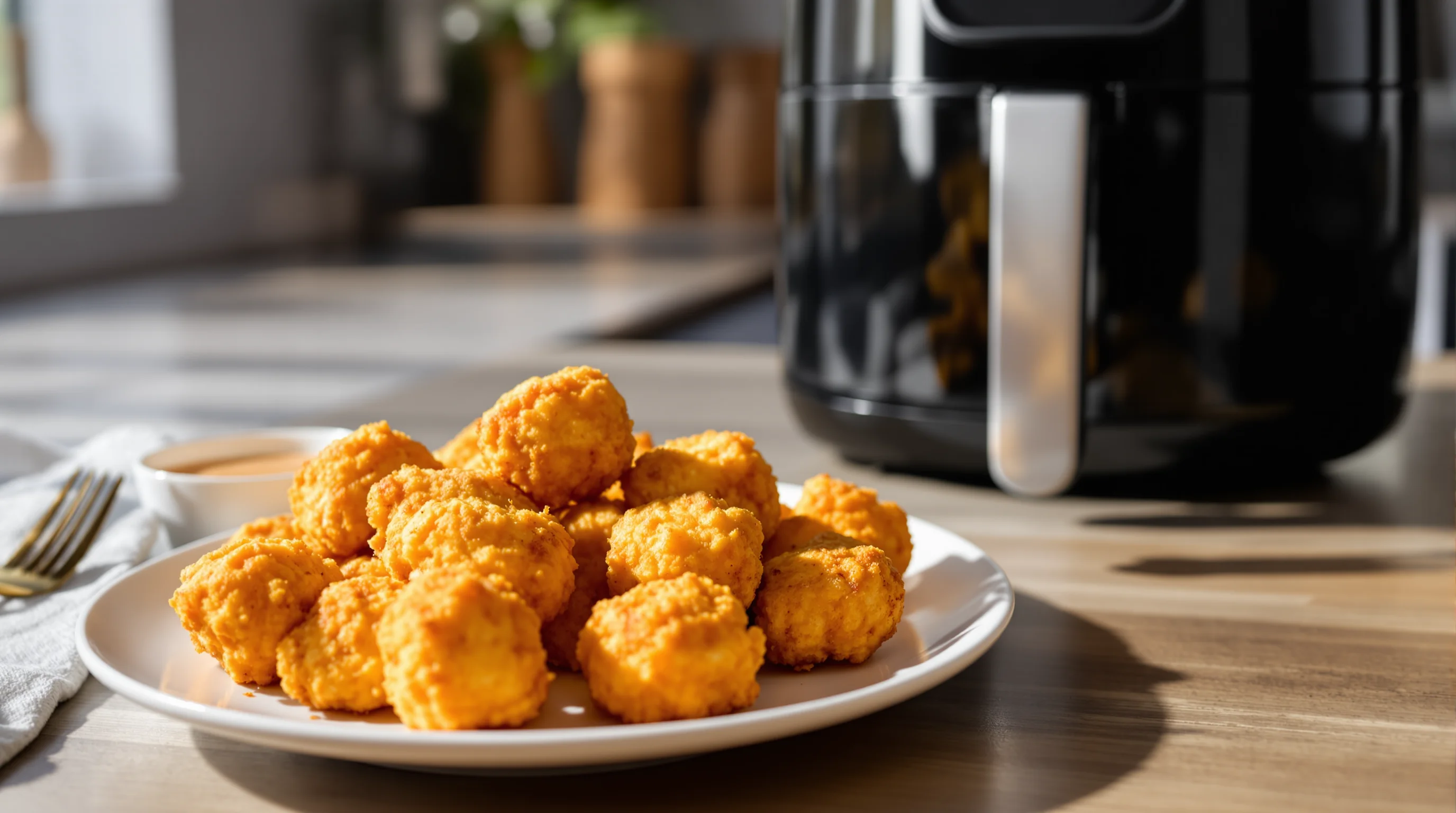 Croquetas en freidora de aire: el método práctico para un acabado crujiente y saludable