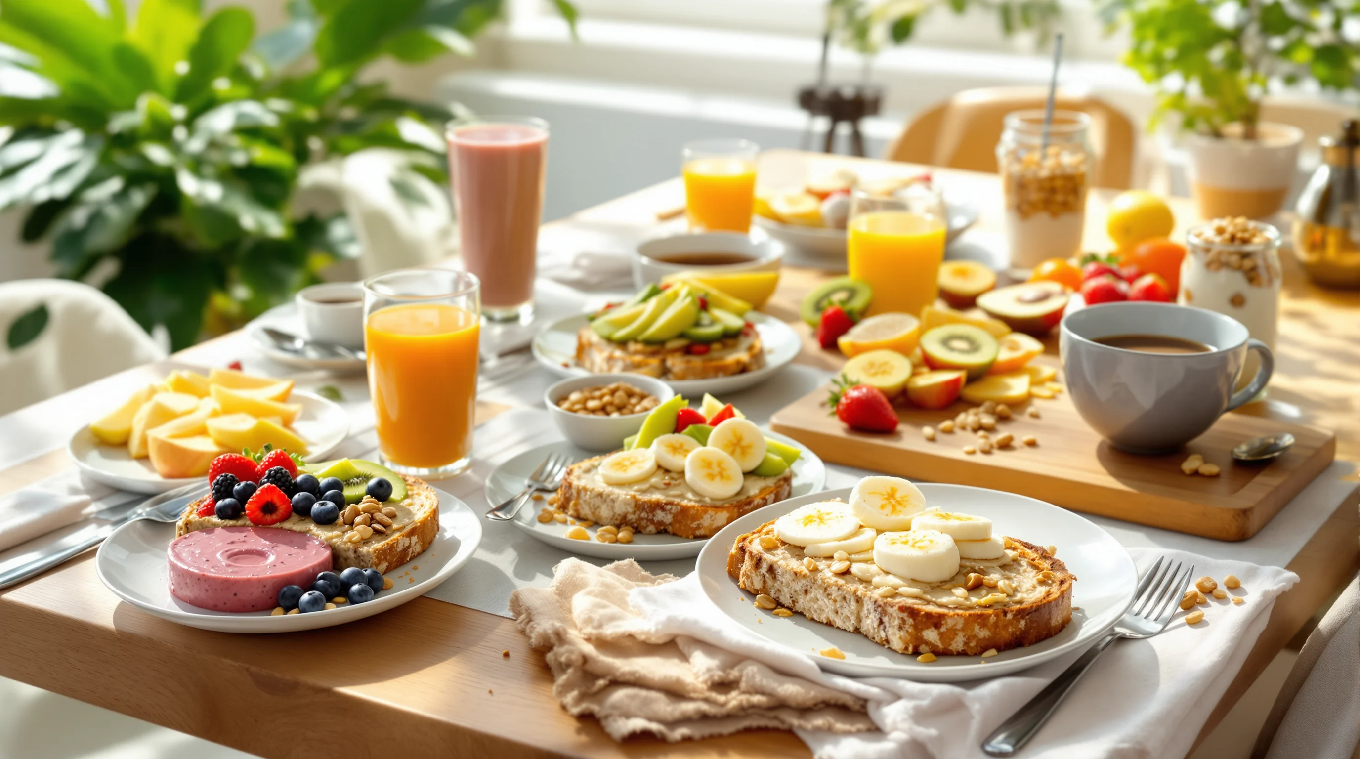 Desayunos saludables: 10 opciones rápidas para empezar el día con energía