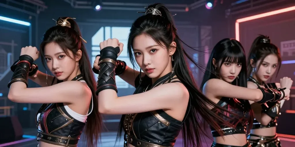 Dibujos de las guerreras K-pop para colorear: técnicas profesionales y recursos IA que el Top 10 oculta