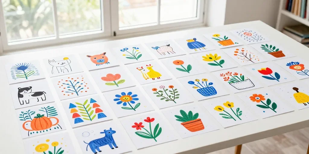 Dibujos fáciles y bonitos a color: 50 ideas que sí quedan bien