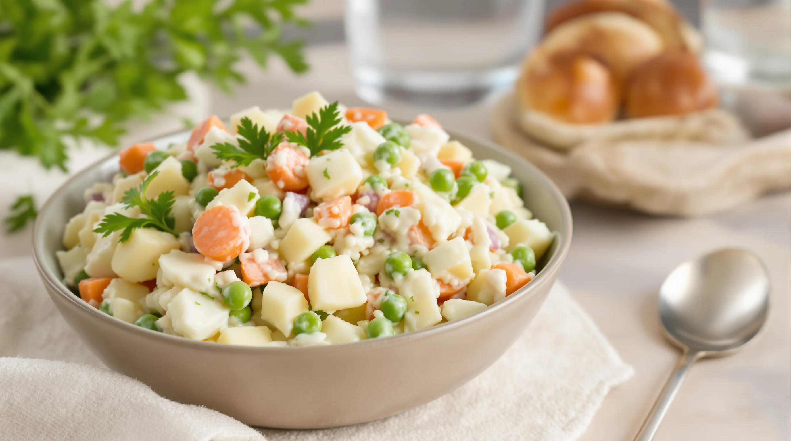Ensaladilla rusa: el método tradicional para lograr una textura perfecta