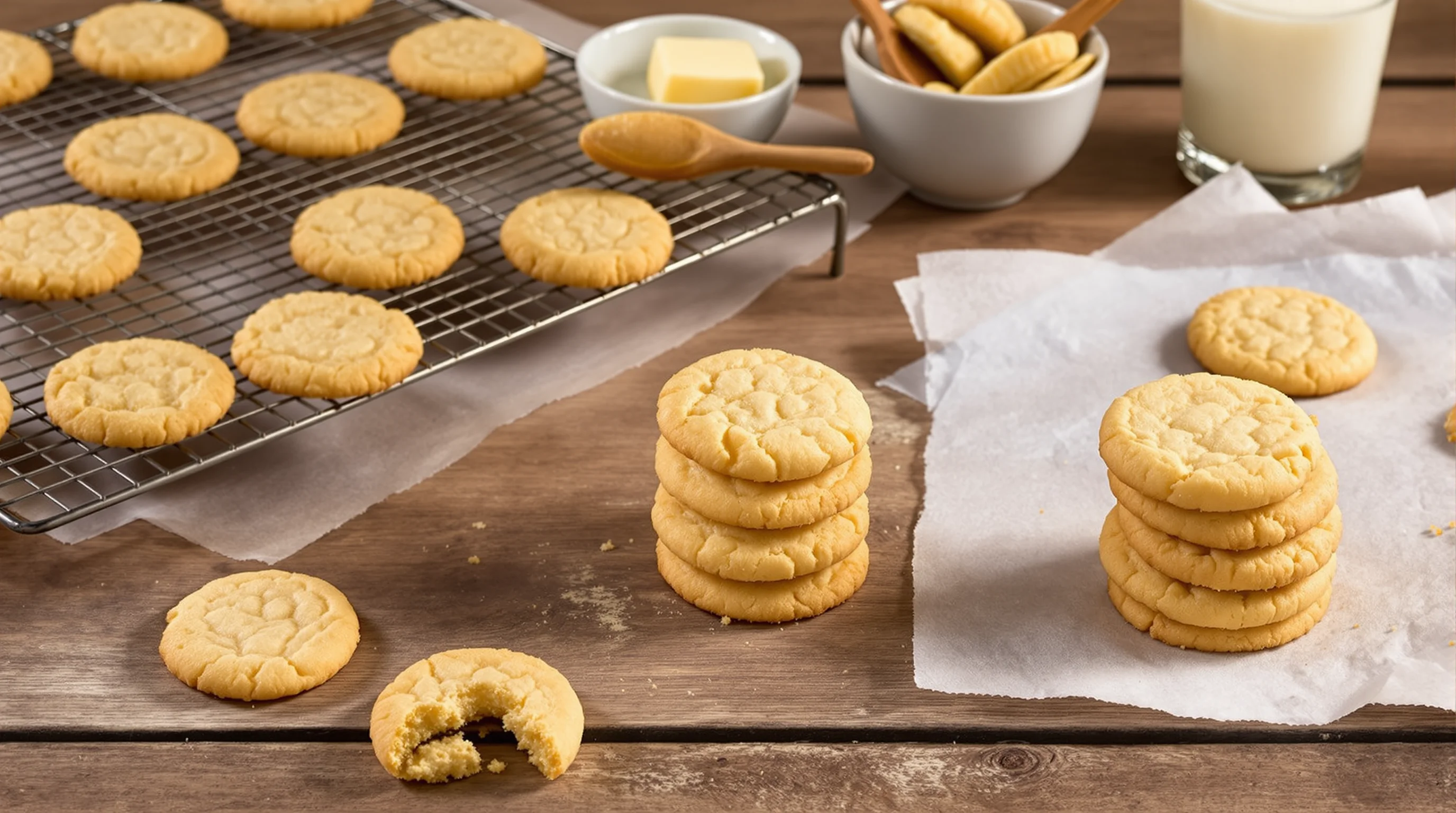 Galletas de mantequilla: la receta casera para un resultado perfecto