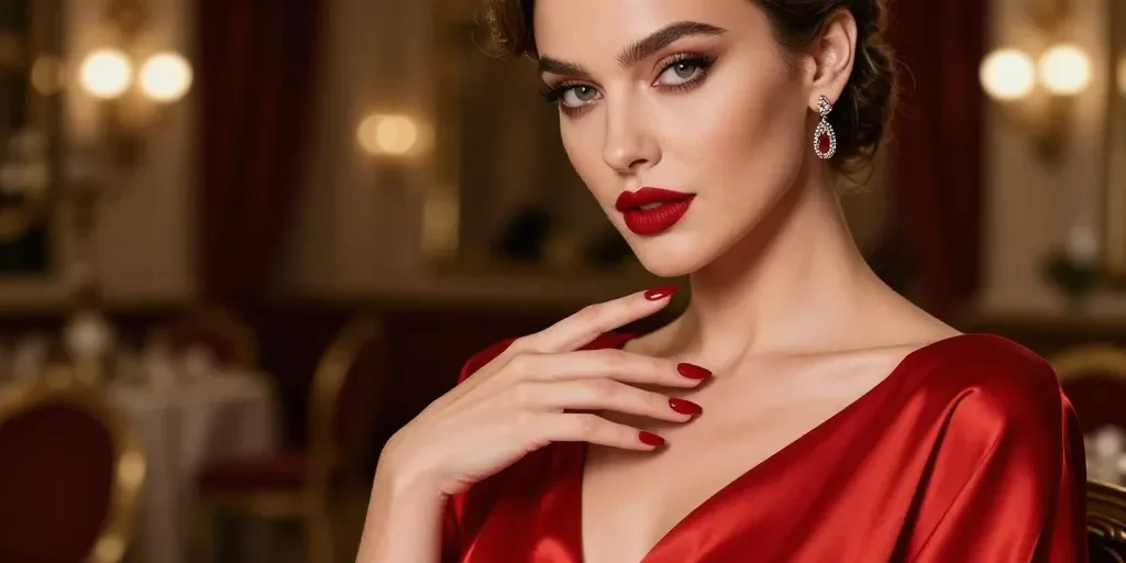 Manicura Para Vestido Rojo: Las 10 Combinaciones Más Elegantes Para El Evento