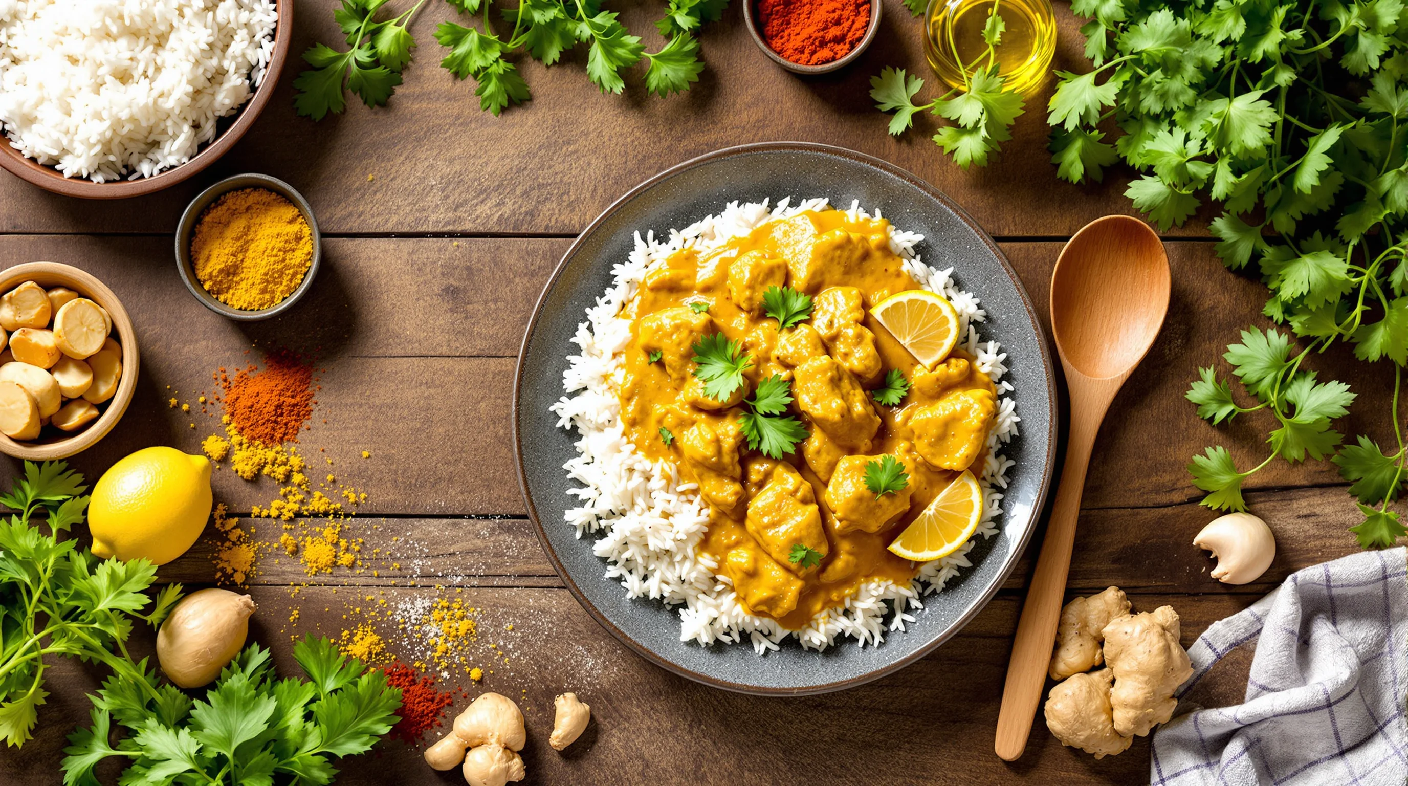 Pollo al curry: el método sencillo para lograr una receta casera perfecta
