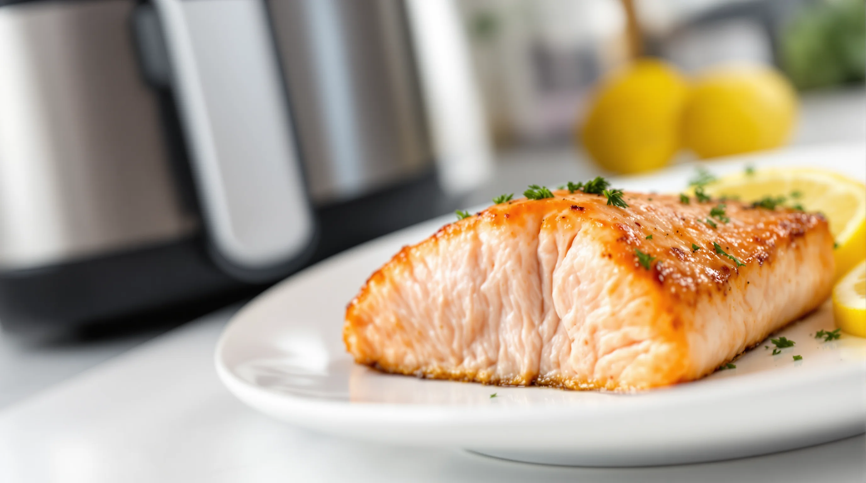 Salmón en freidora de aire: el método infalible para una cena jugosa