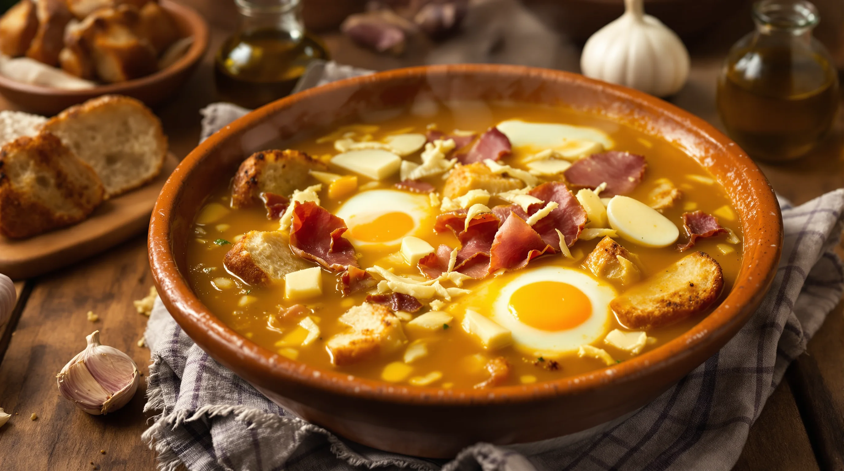 Sopa castellana: el método tradicional para lograr un sabor auténtico