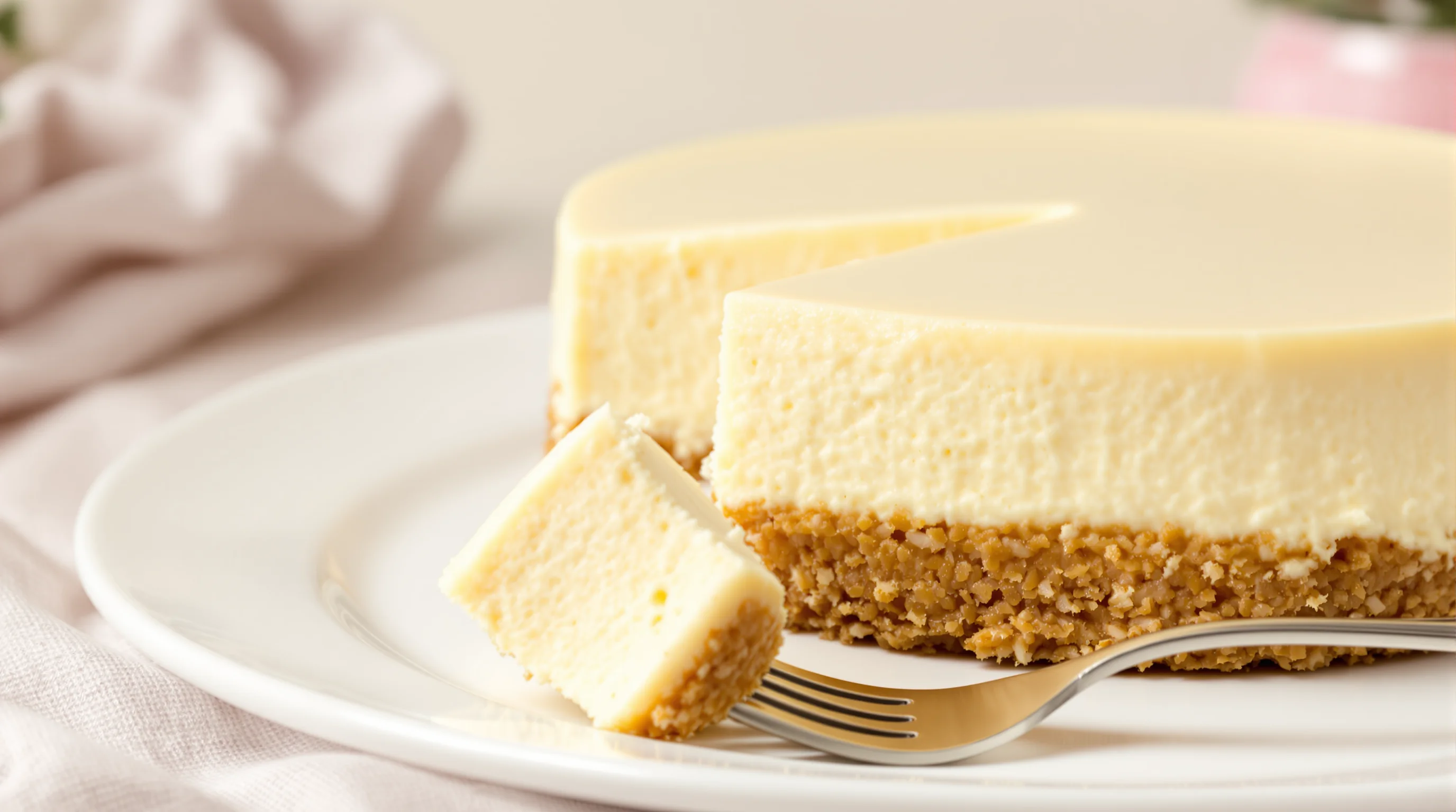 Tarta de queso: el método infalible para lograr una textura cremosa