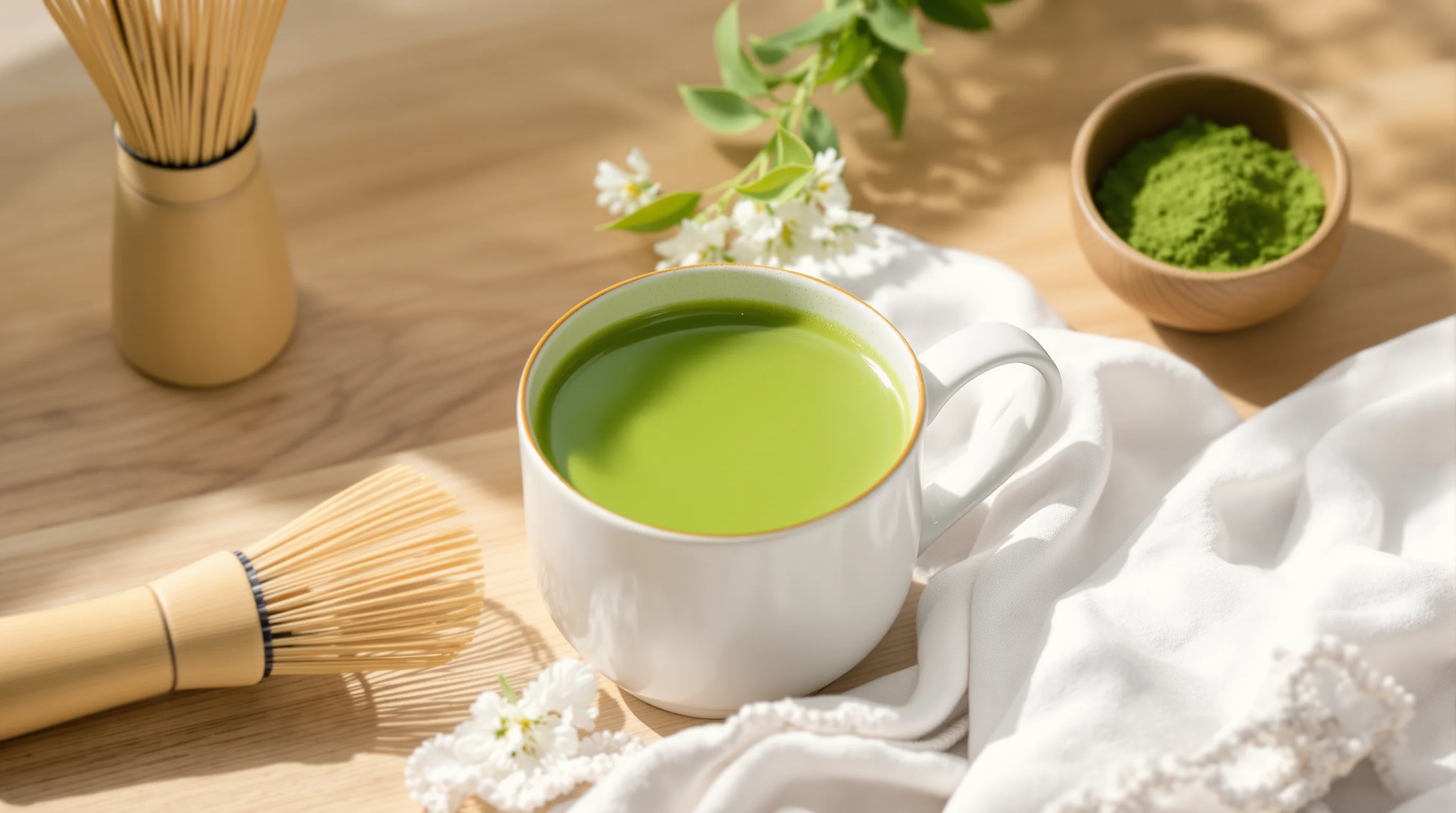 Té matcha: las propiedades que mejor respaldan sus beneficios para la salud