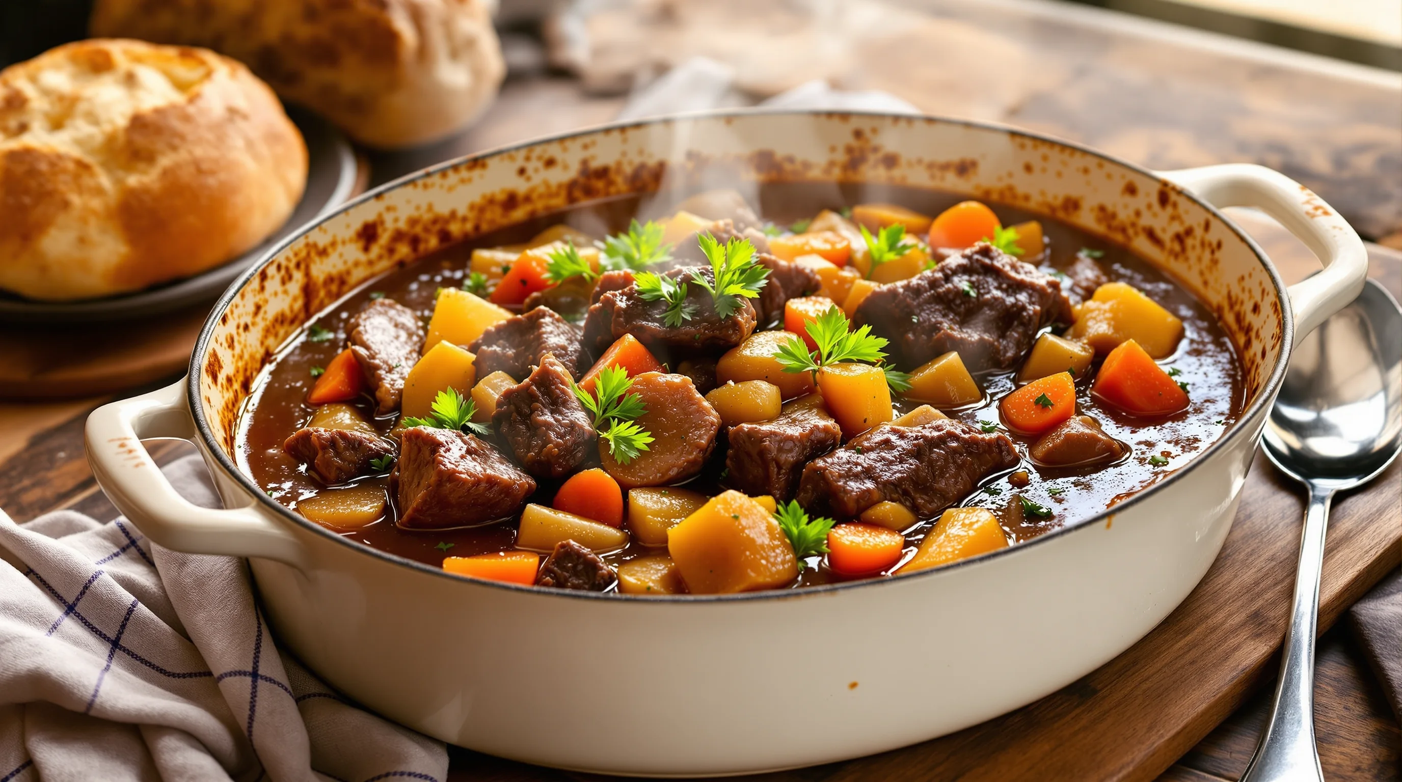 Ternera en salsa: el método tradicional para un guiso tierno y sabroso