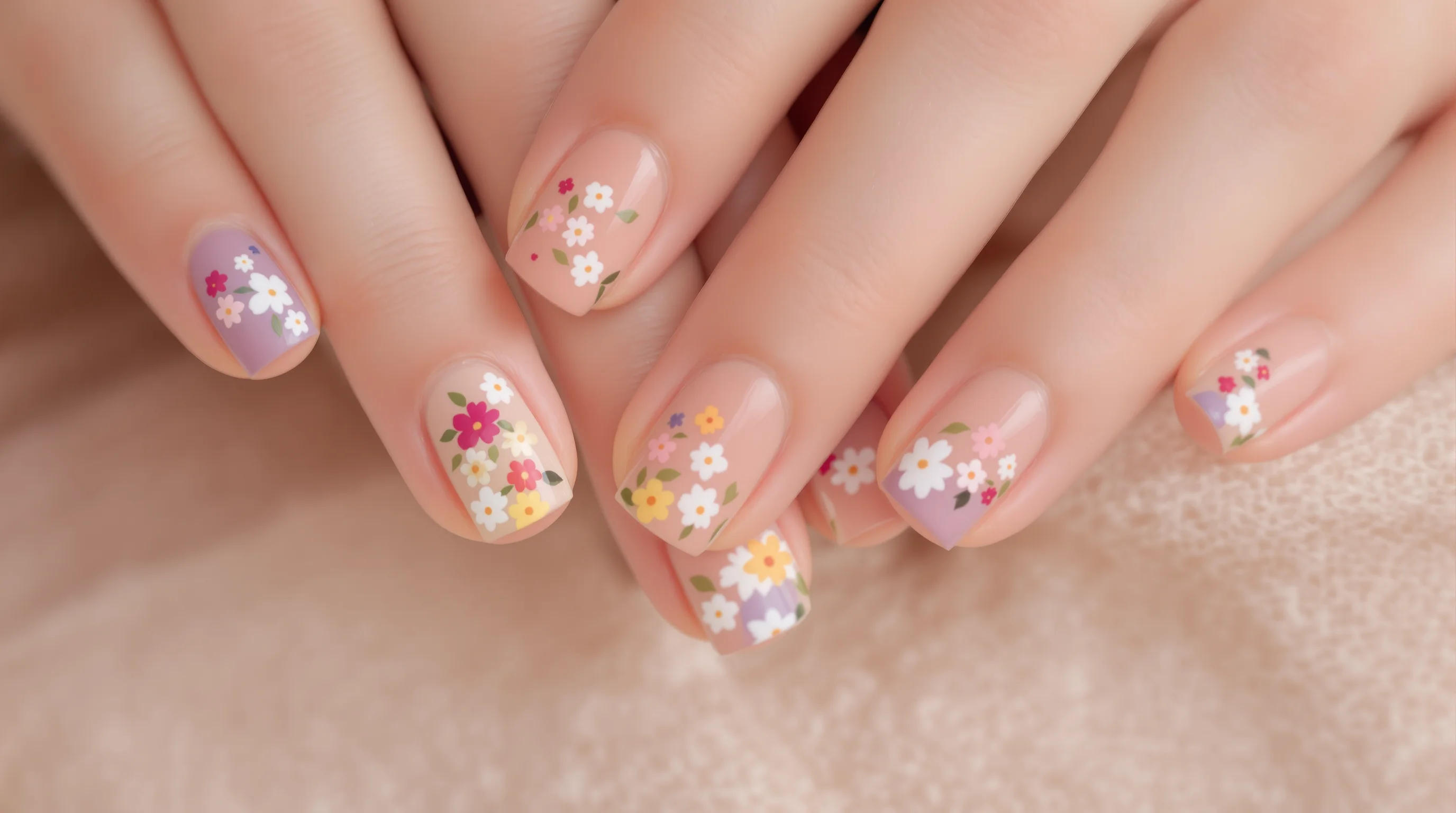 Uñas con flores: las tendencias de manicura floral imprescindibles de la temporada